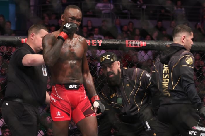 Adesanya lost the UFC middleweight title in his last fight.